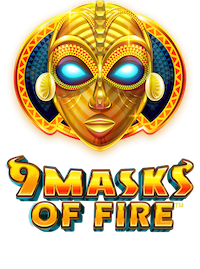 9 Masks of Fire slot artwork